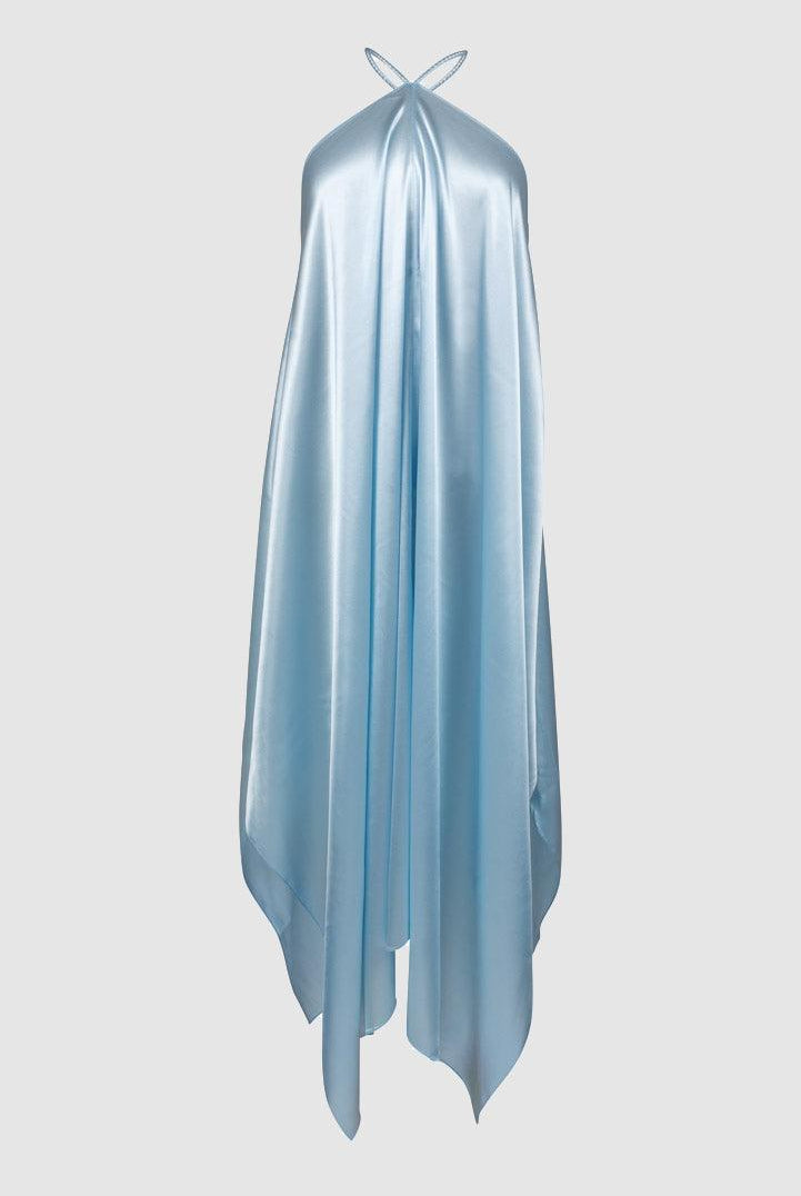 Alexandra silk dress, 12 colors - Sasha La Mer