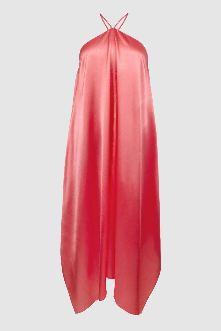 Alexandra silk dress, 12 colors - Sasha La Mer