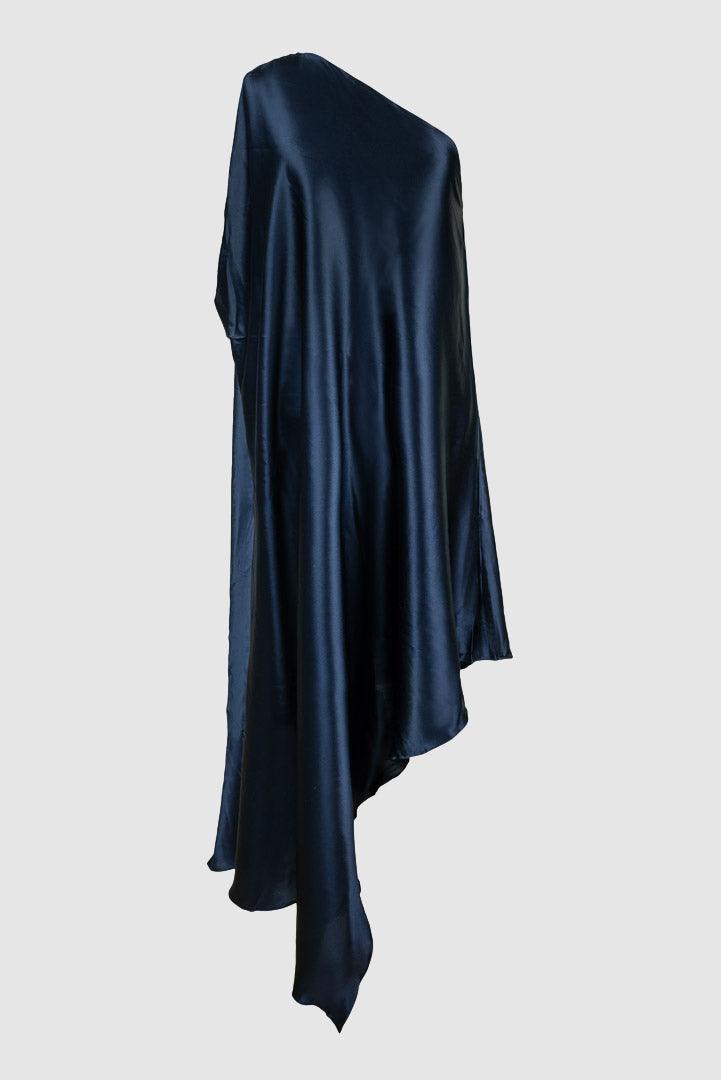 Beatrice silk dress, 12 colors - Sasha La Mer