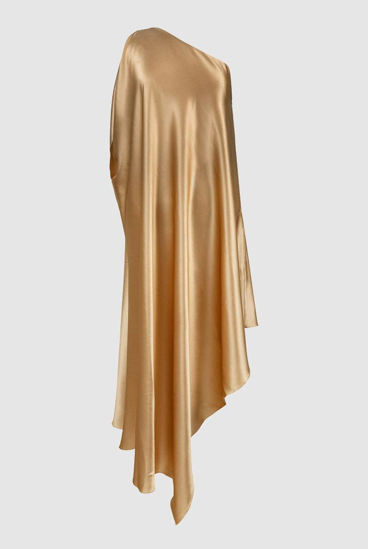 Beatrice silk dress, 12 colors - Sasha La Mer