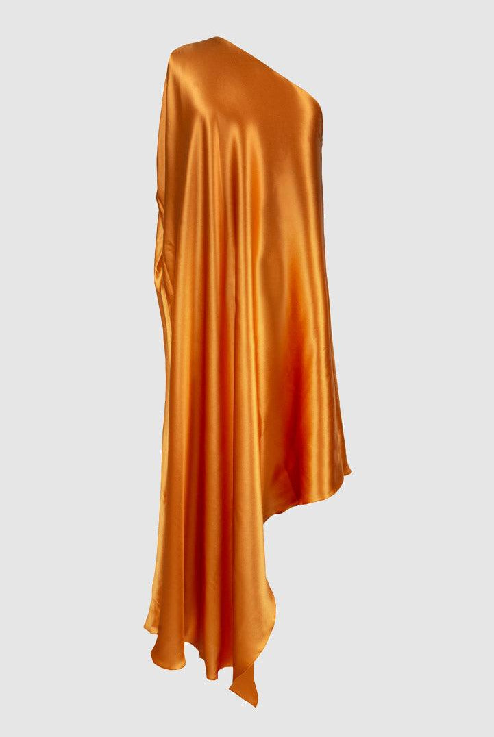 Beatrice silk dress, 12 colors - Sasha La Mer