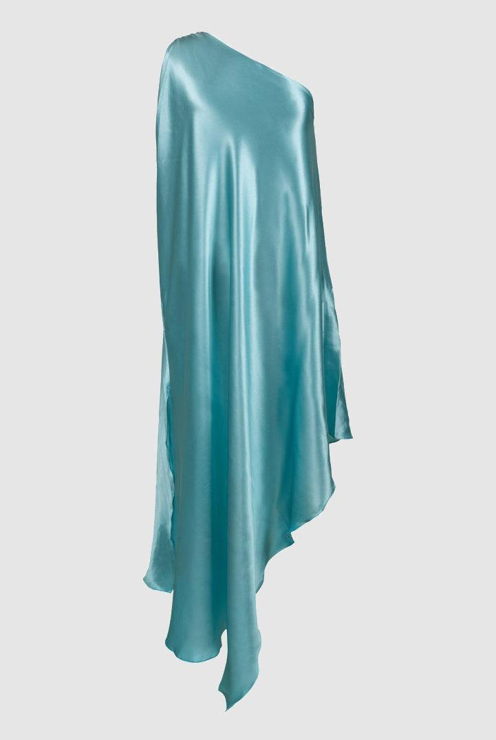 Beatrice silk dress, 12 colors - Sasha La Mer