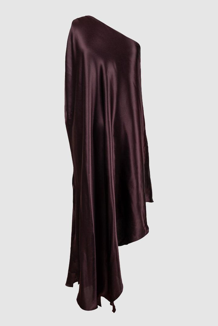 Beatrice silk dress, 12 colors - Sasha La Mer