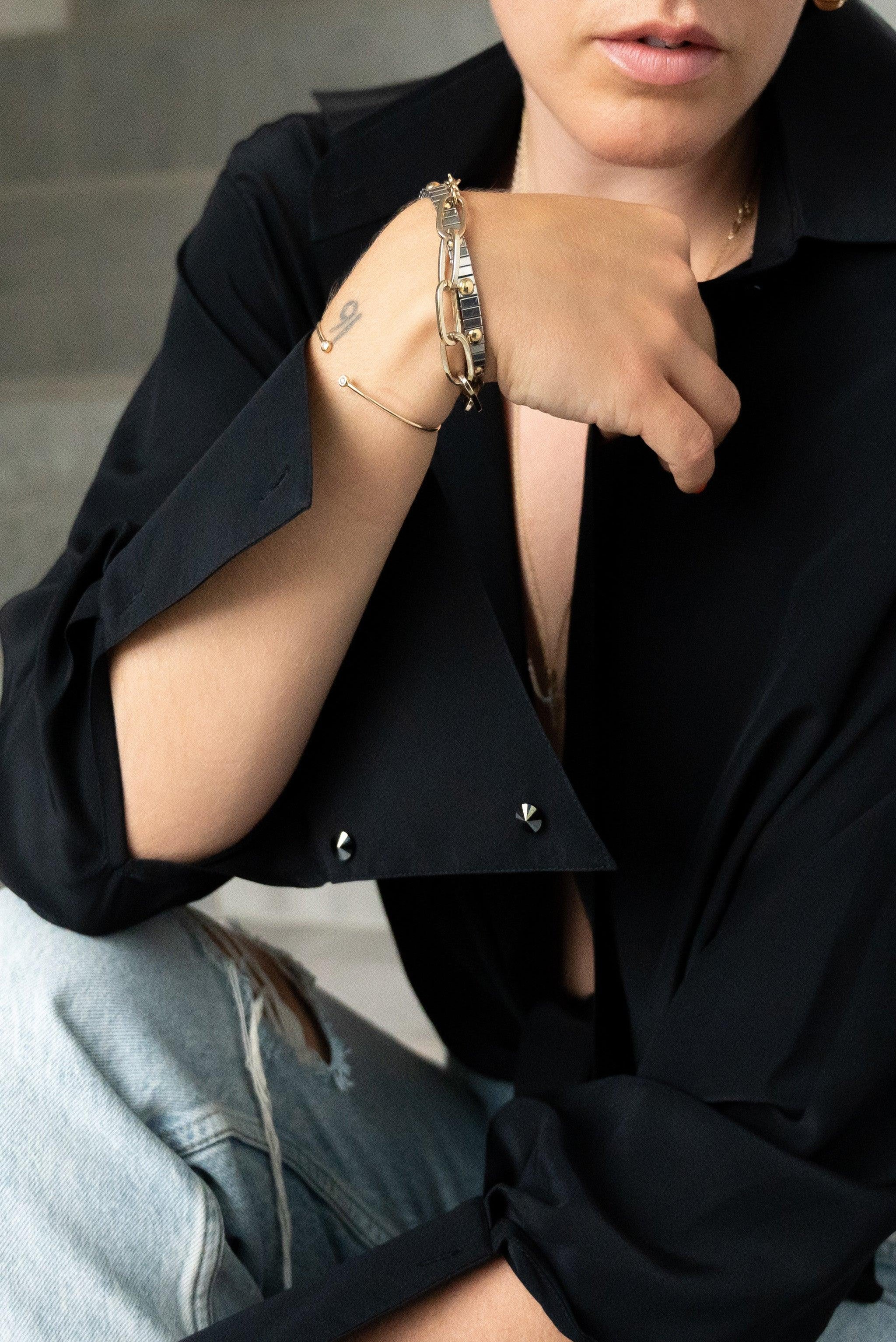 Celine pure silk shirt, 2 colors - Sasha La Mer