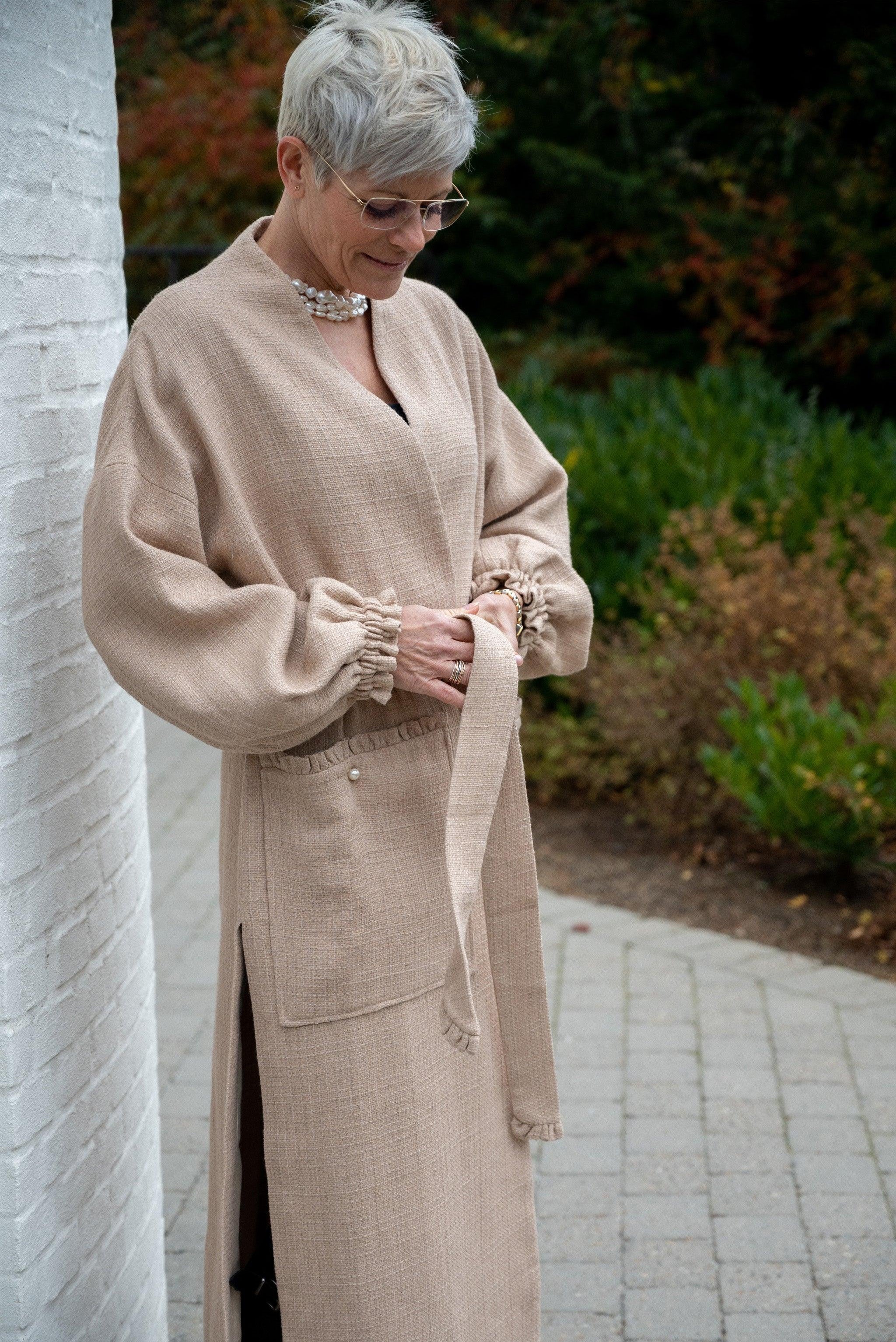 Coco Linen Lightweight Coat, 4 colors - Sasha La Mer