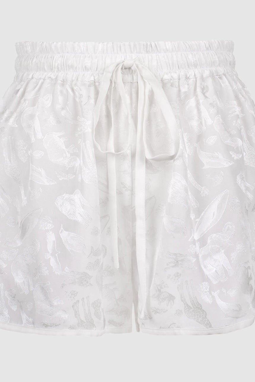 Diana pure silk shorts - Sasha La Mer