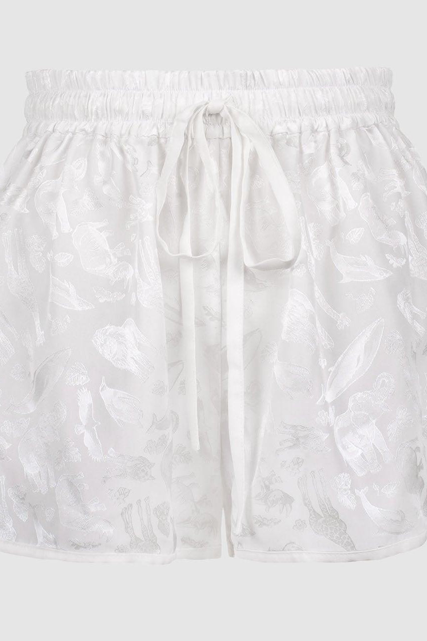 Diana pure silk shorts - Sasha La Mer