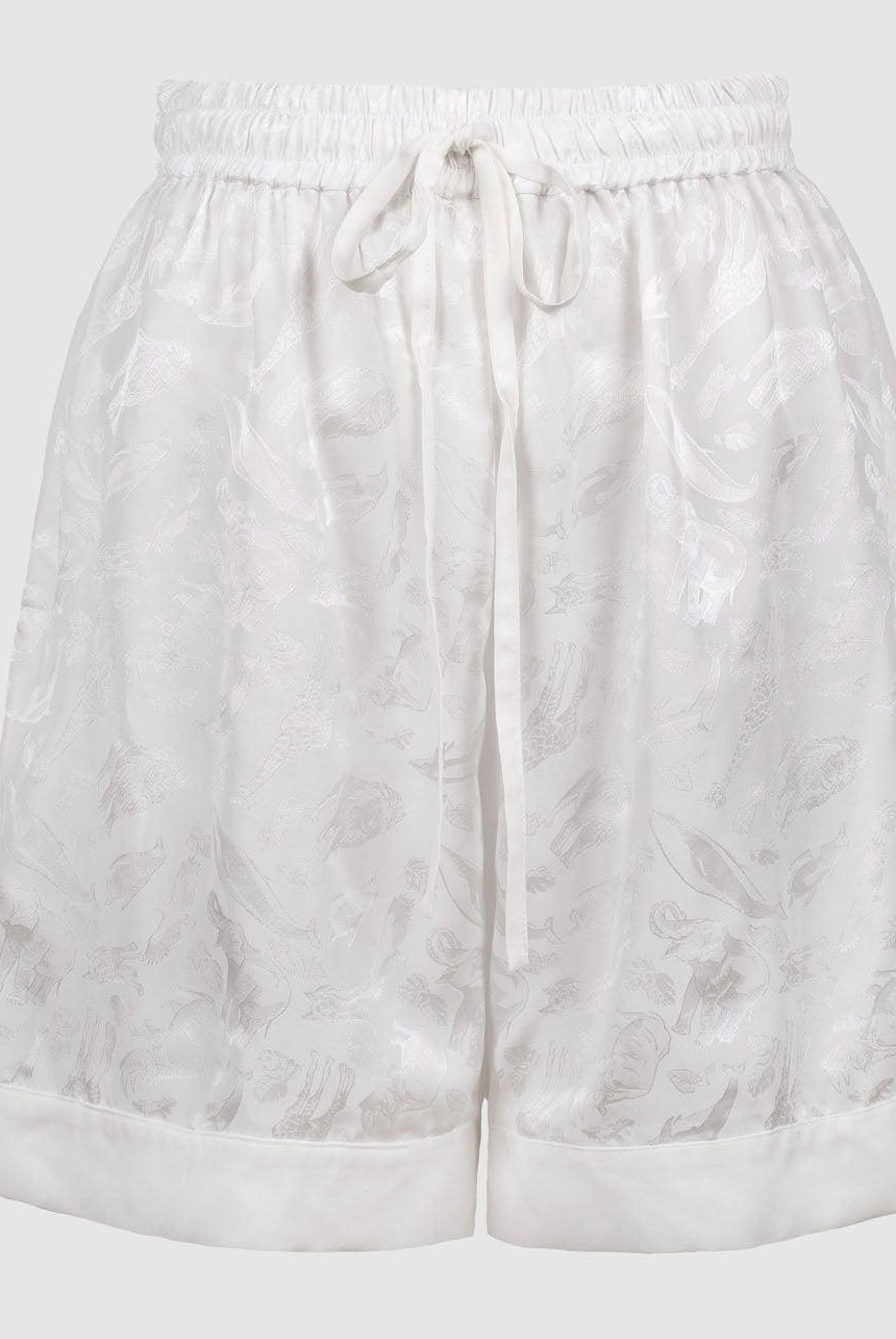 Diana pure silk shorts - Sasha La Mer