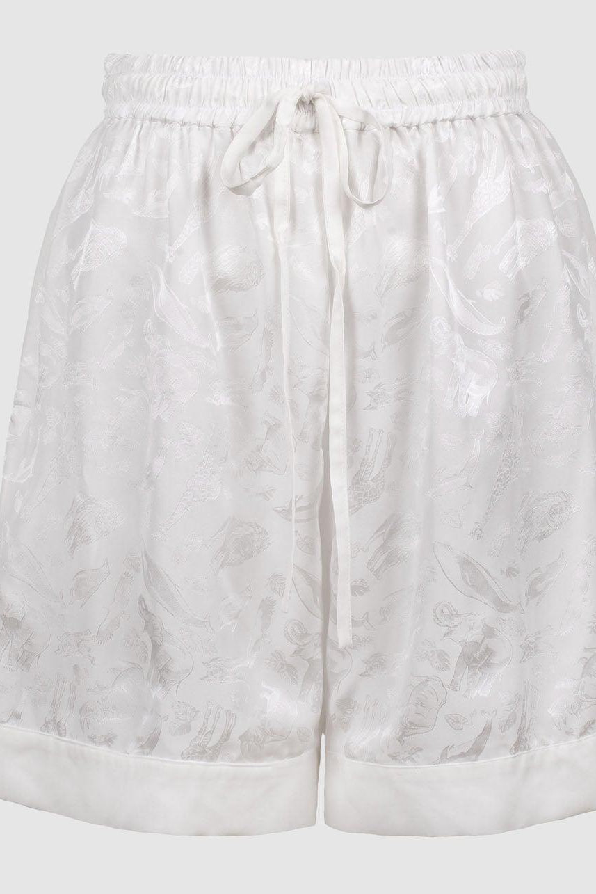 Diana pure silk shorts - Sasha La Mer