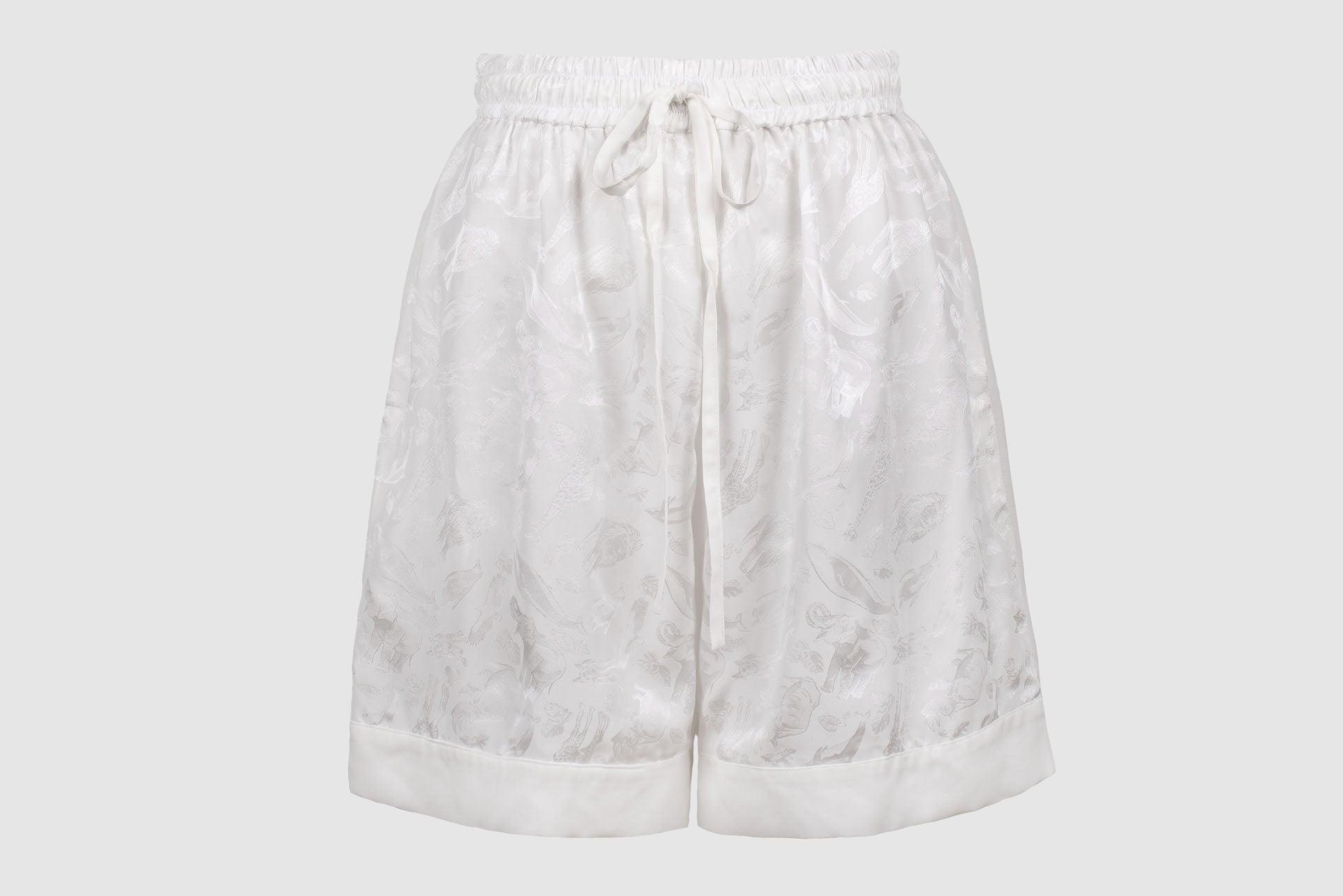Diana pure silk shorts - Sasha La Mer