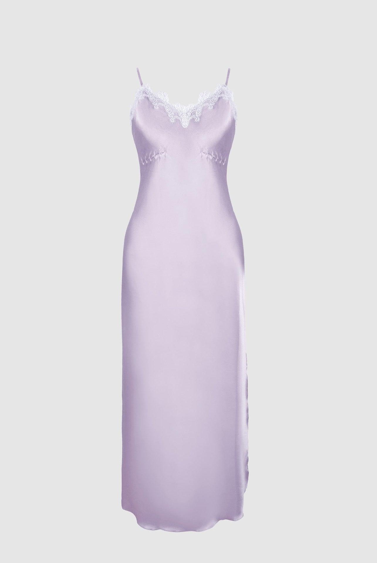 Elisabeth silk slip dress, 8 colors - Sasha La Mer