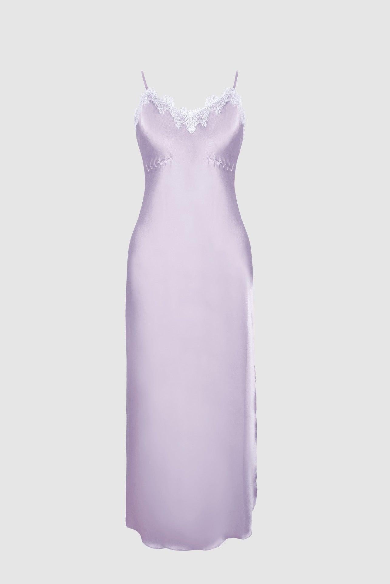 Elisabeth silk slip dress, 8 colors - Sasha La Mer