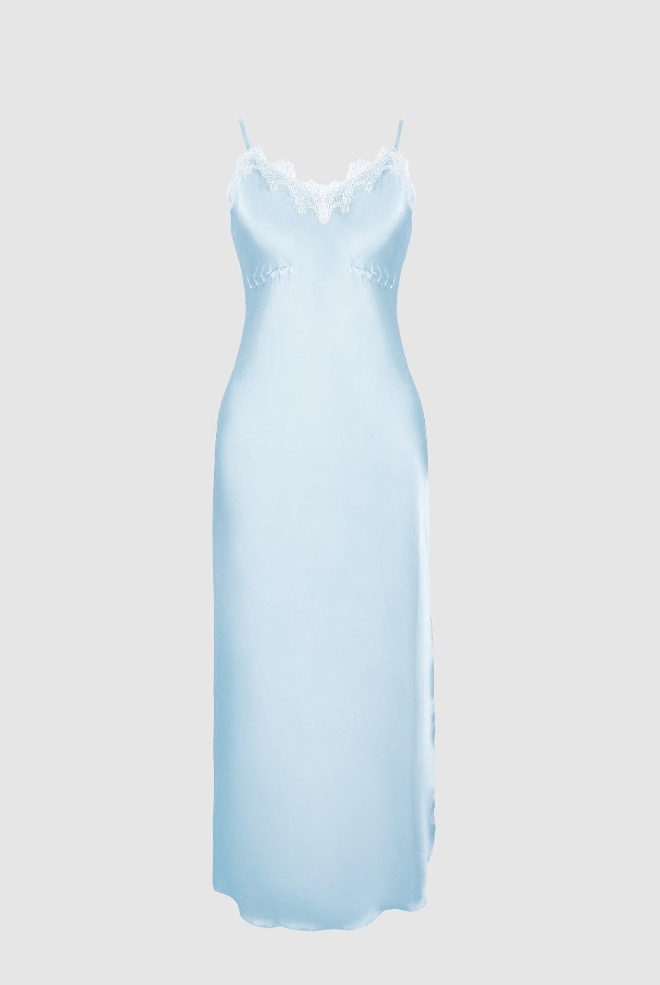 Elisabeth silk slip dress, 8 colors - Sasha La Mer