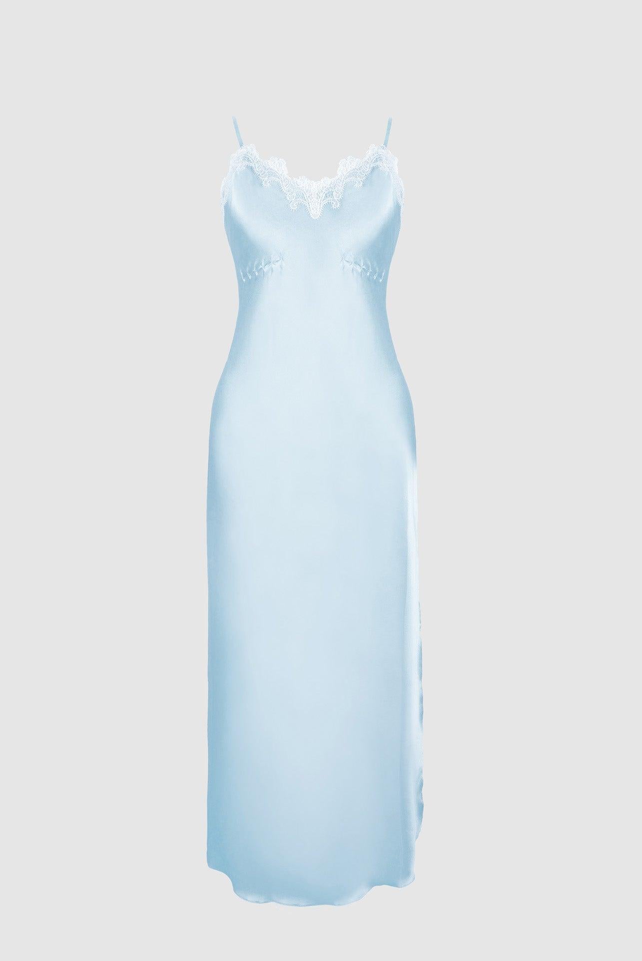 Elisabeth silk slip dress, 8 colors - Sasha La Mer