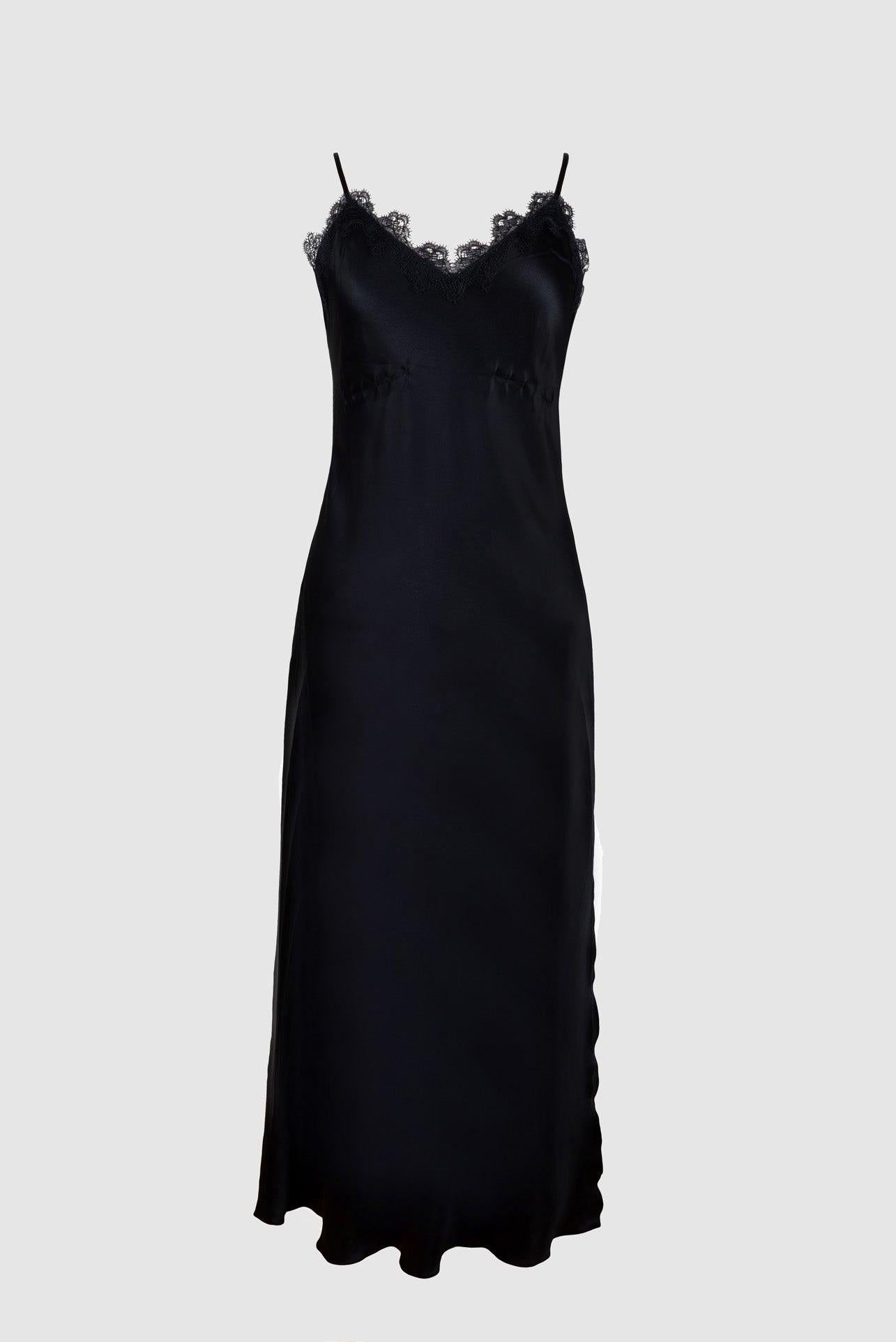 Elisabeth silk slip dress, 8 colors - Sasha La Mer