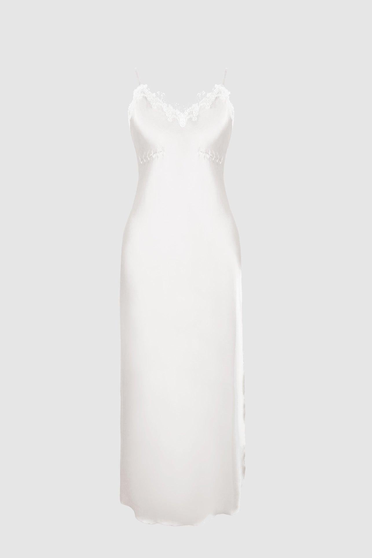 Elisabeth silk slip dress, 8 colors - Sasha La Mer