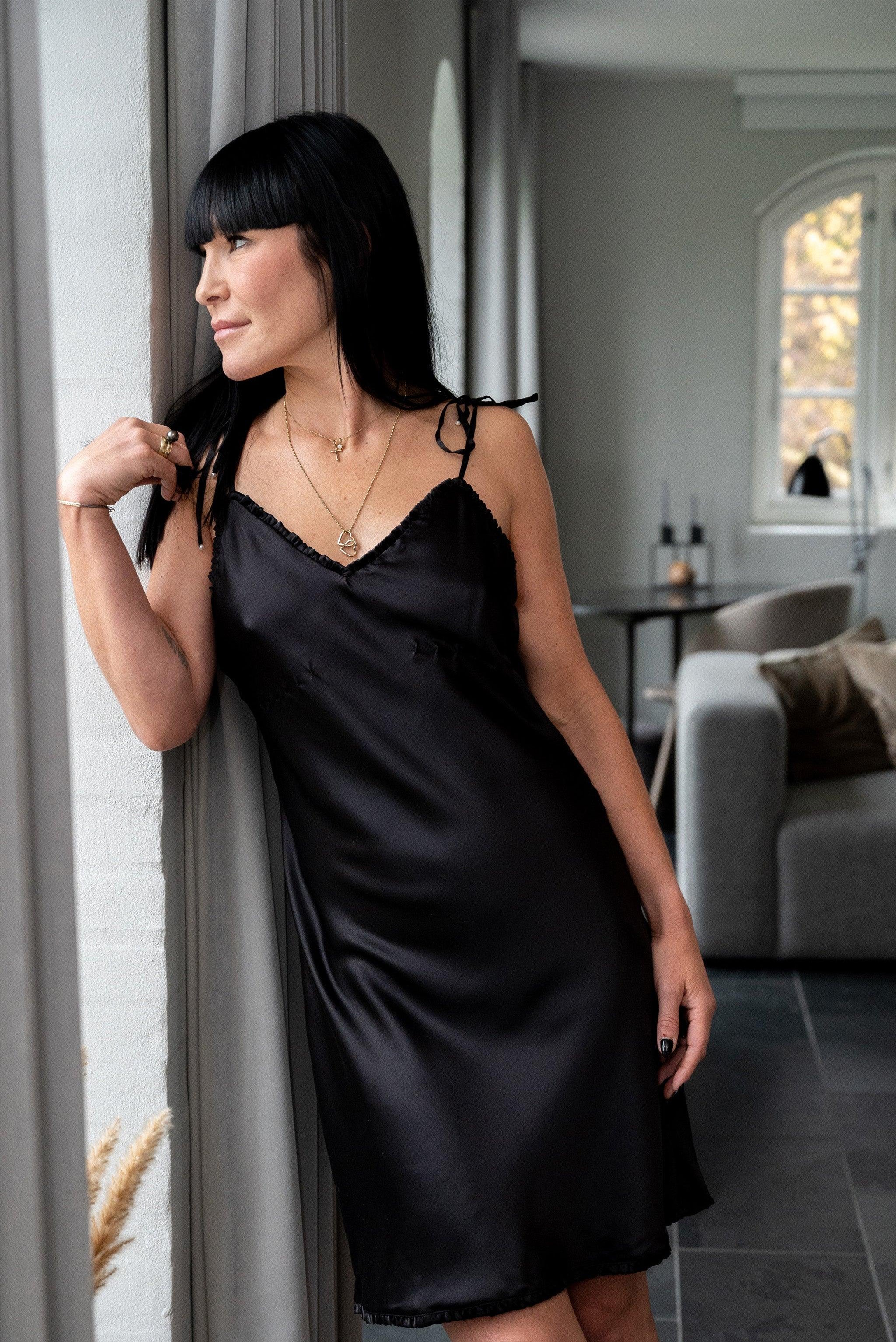Giselle Silk Slip Dress, 9 colors - Sasha La Mer