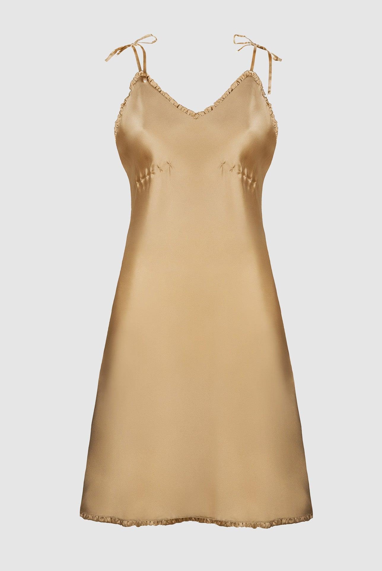Giselle Silk Slip Dress, 9 colors - Sasha La Mer