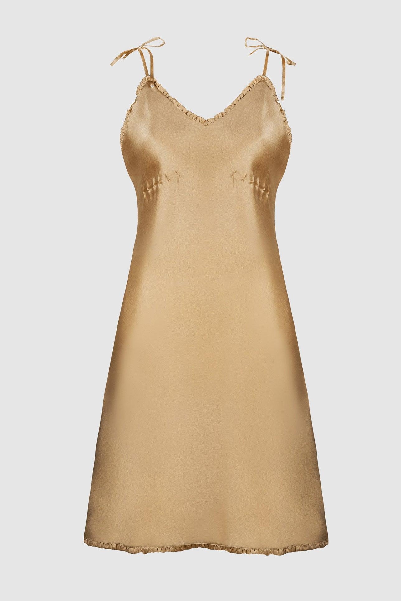 Giselle Silk Slip Dress, 9 colors - Sasha La Mer
