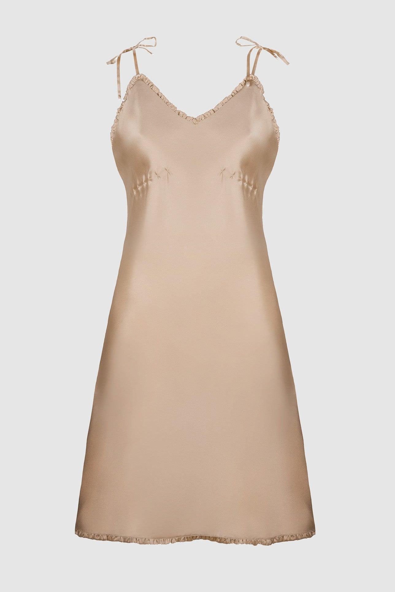 Giselle Silk Slip Dress, 9 colors - Sasha La Mer