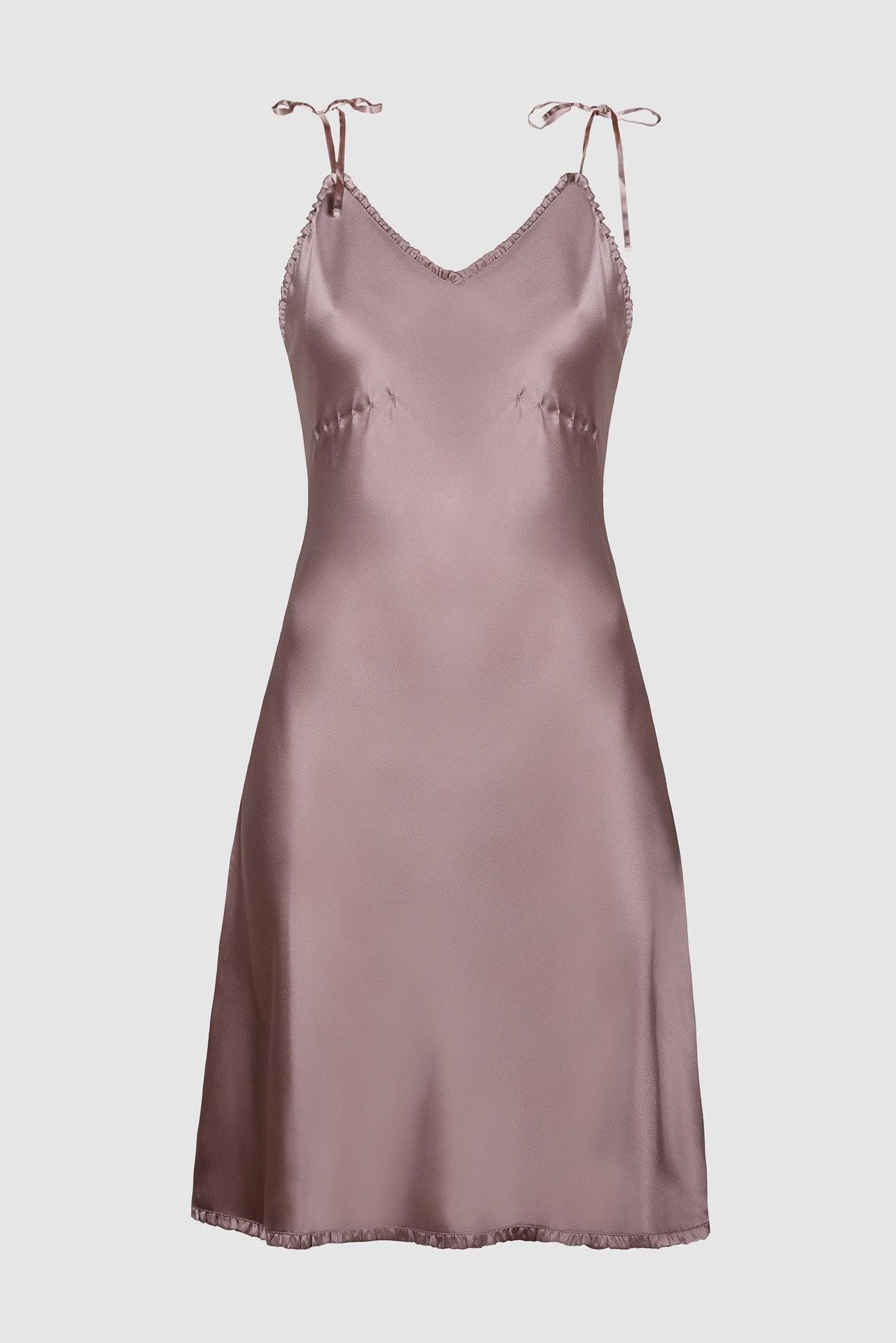 Giselle Silk Slip Dress, 9 colors - Sasha La Mer