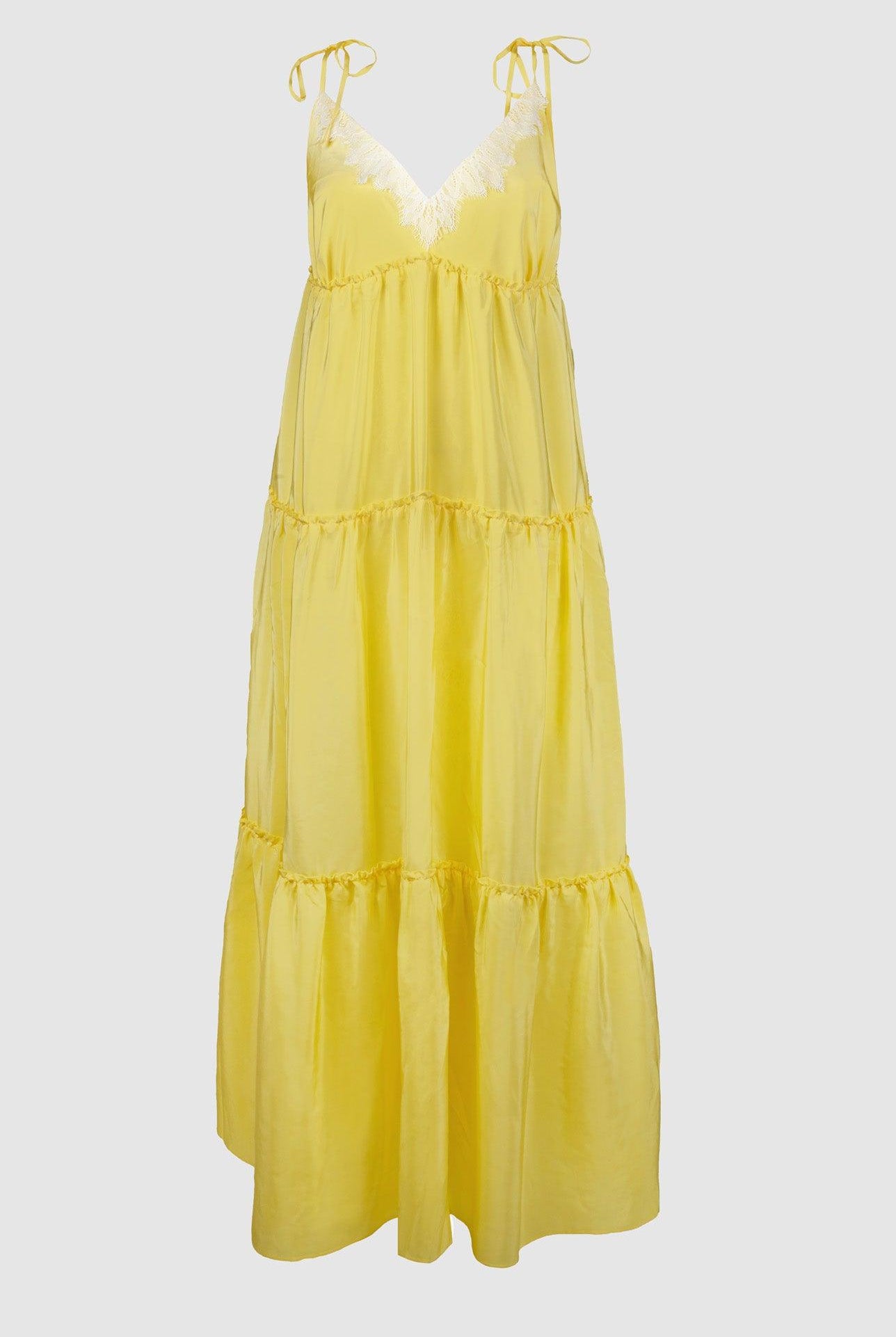Lulu Silk Dress, 5 colors - Sasha La Mer