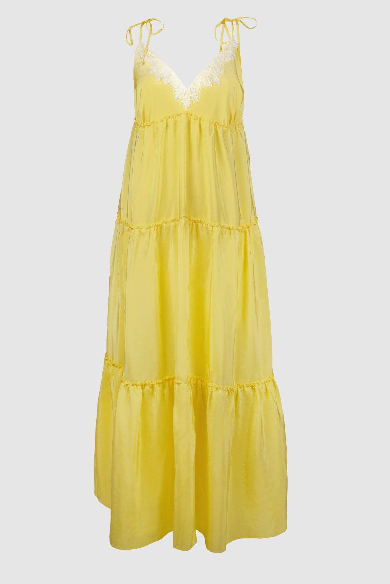 Lulu Silk Dress, 5 colors - Sasha La Mer