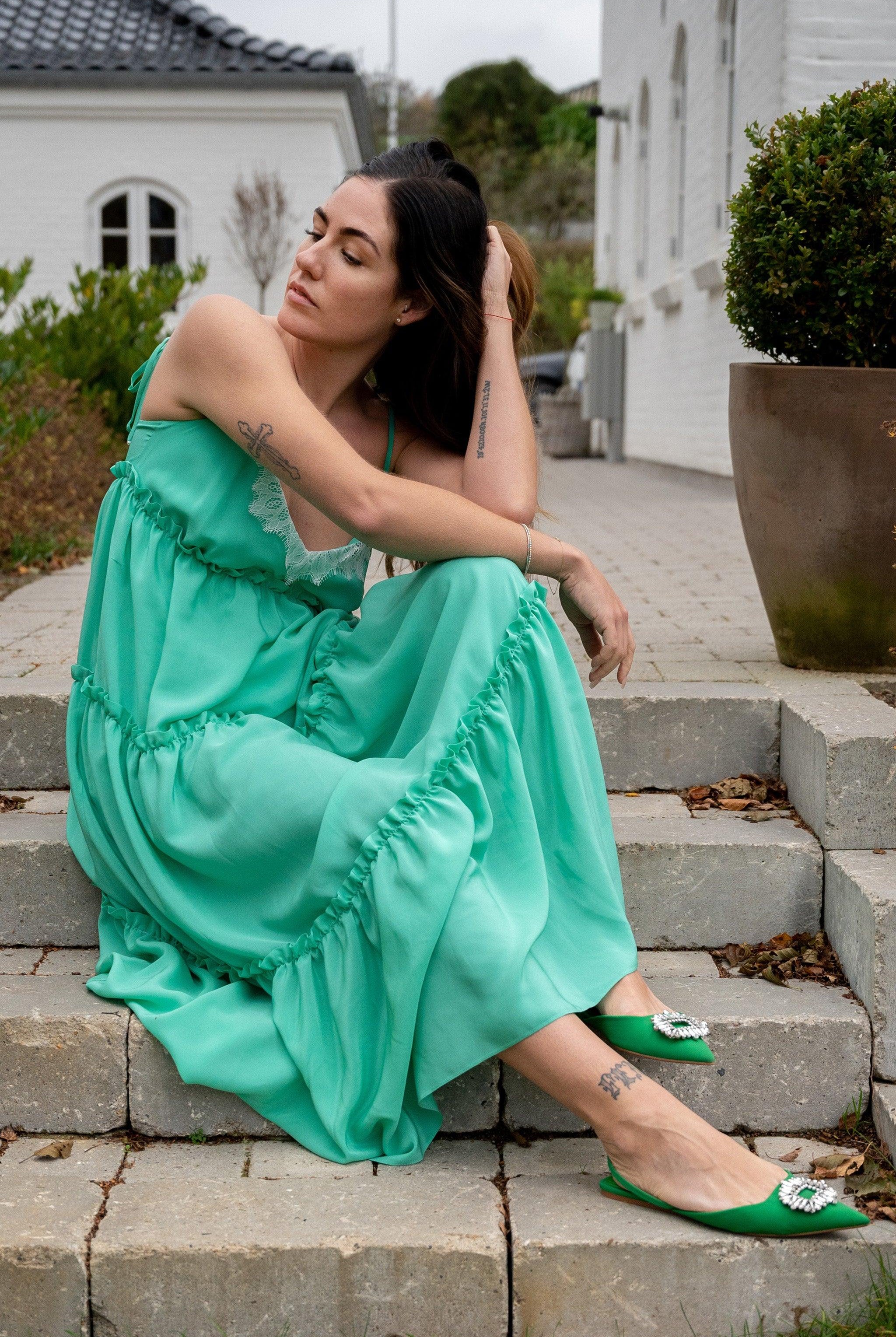 Lulu Silk Dress, 5 colors - Sasha La Mer
