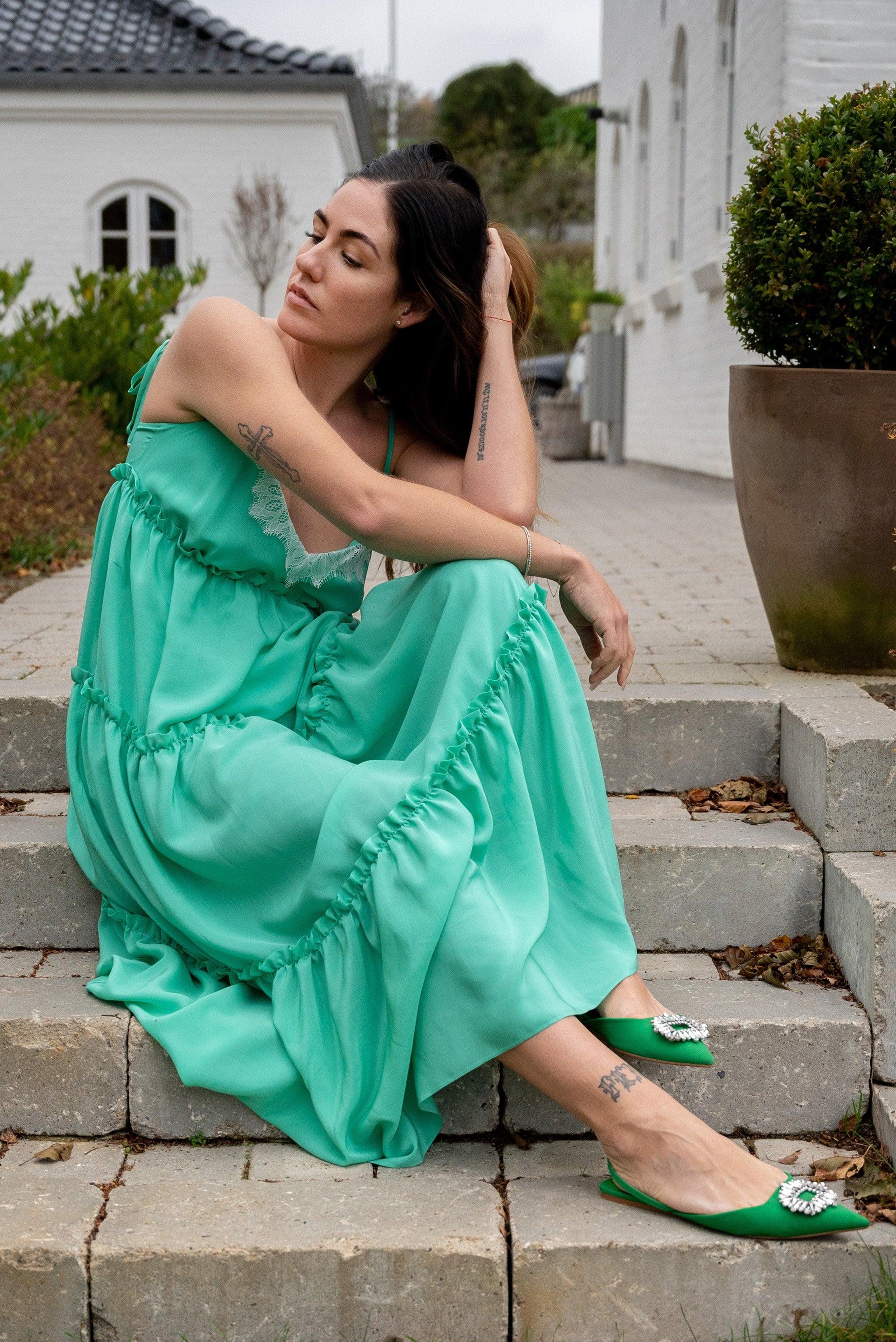 Lulu Silk Dress, 5 colors - Sasha La Mer