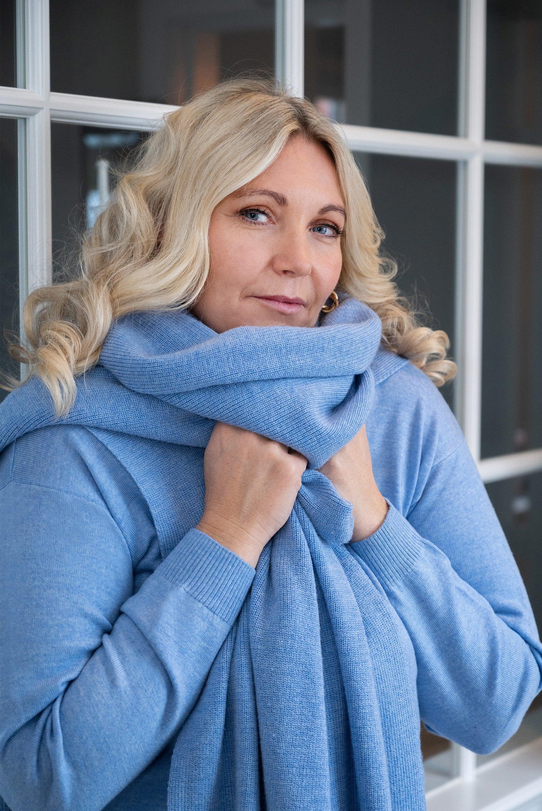 Victoria Merino Wool Tippet, 6 colors - Sasha La Mer