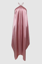 Alexandra silk dress, 12 colors - Sasha La Mer