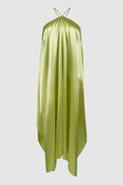 Alexandra silk dress, 12 colors - Sasha La Mer