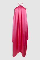 Alexandra silk dress, 12 colors - Sasha La Mer