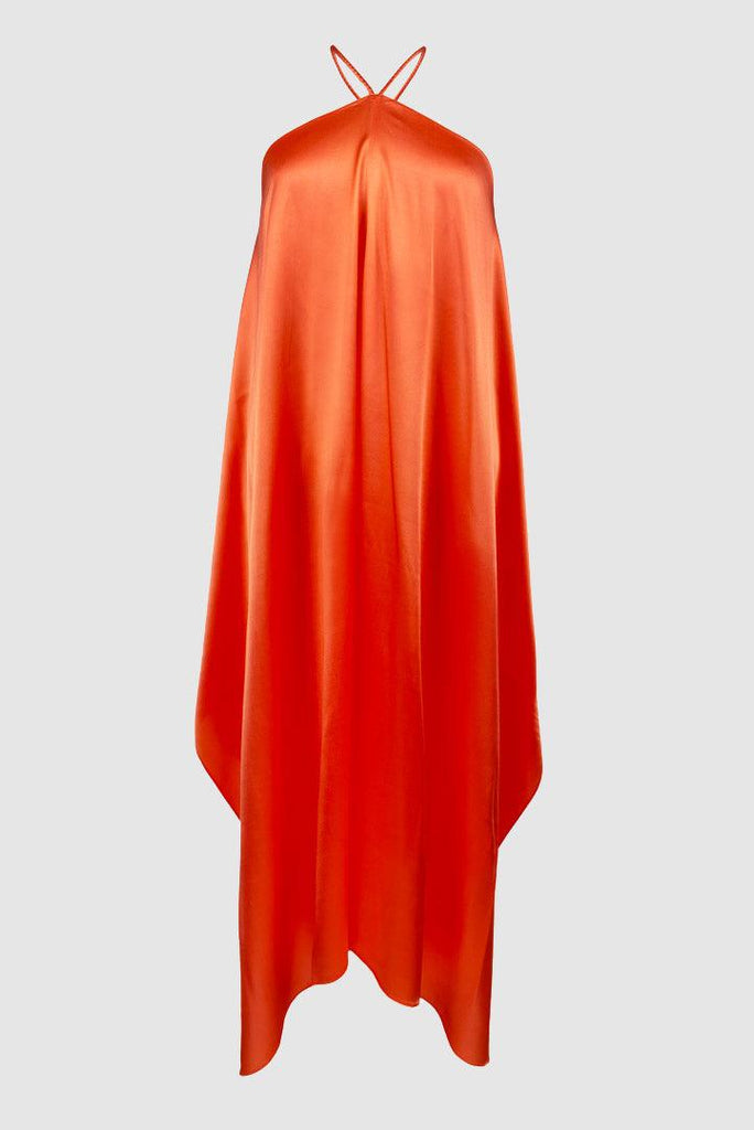Alexandra silk dress, 12 colors - Sasha La Mer