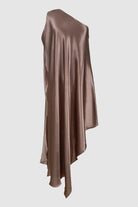 Beatrice silk dress, 12 colors - Sasha La Mer