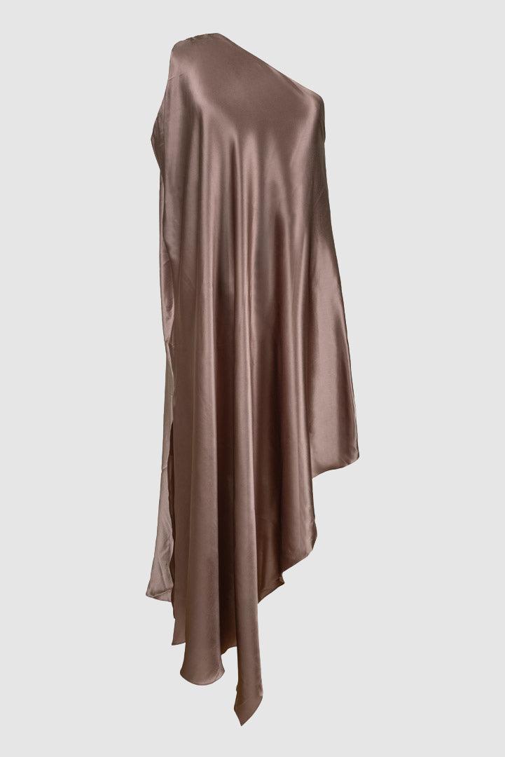 Beatrice silk dress, 12 colors - Sasha La Mer