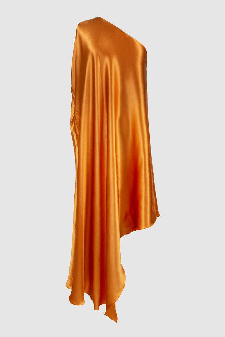 Beatrice silk dress, 12 colors - Sasha La Mer