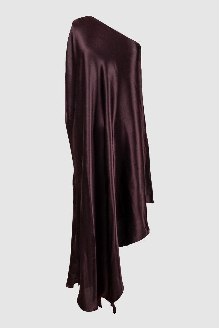 Beatrice silk dress, 12 colors - Sasha La Mer