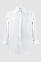 Celine pure silk shirt, 2 colors - Sasha La Mer