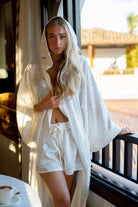 Diana pure silk shorts - Sasha La Mer