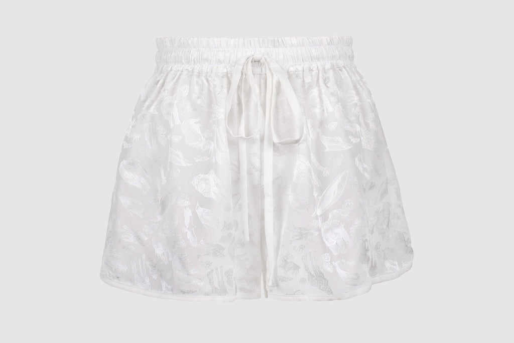 Diana pure silk shorts - Sasha La Mer