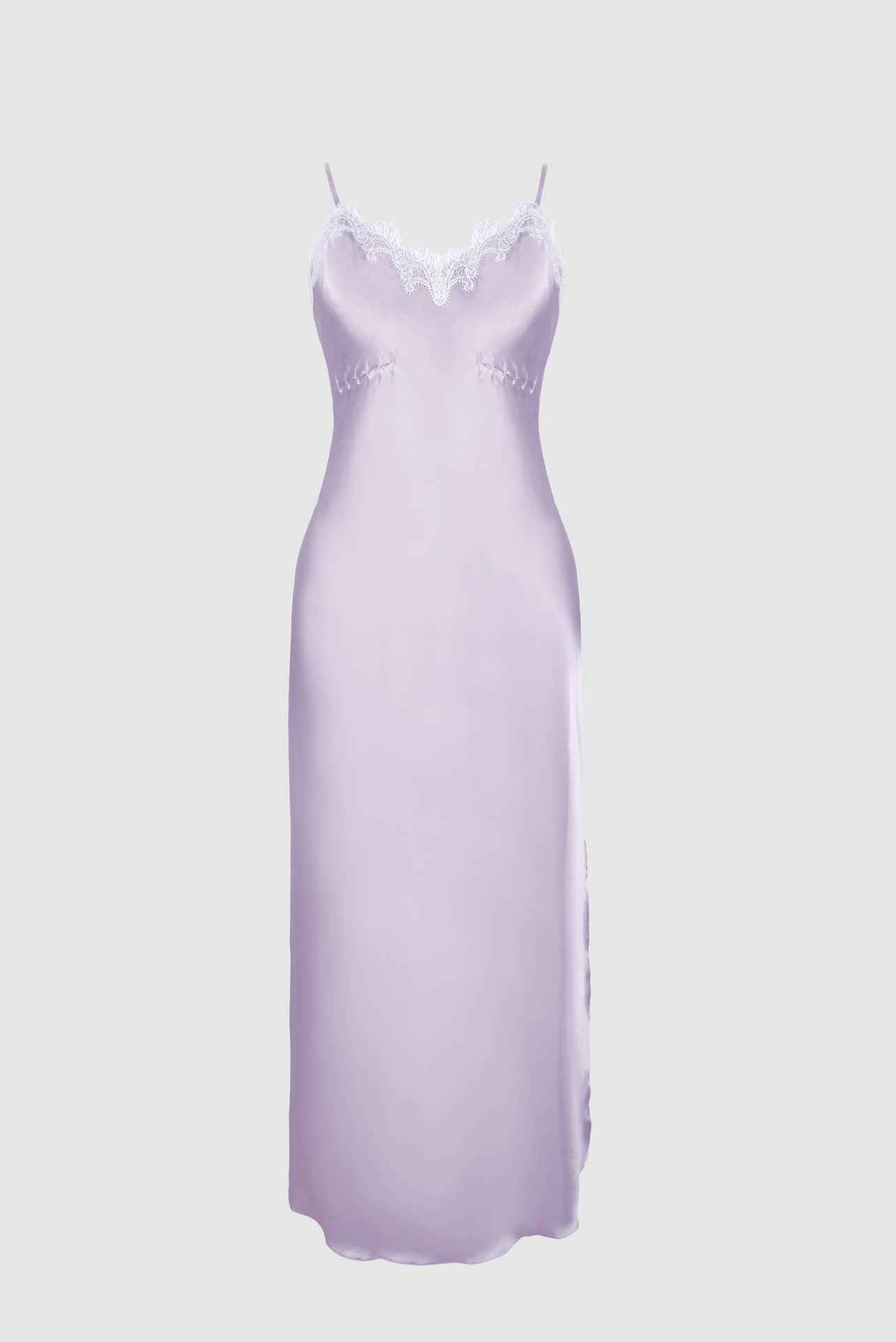 Elisabeth silk slip dress, 8 colors - Sasha La Mer