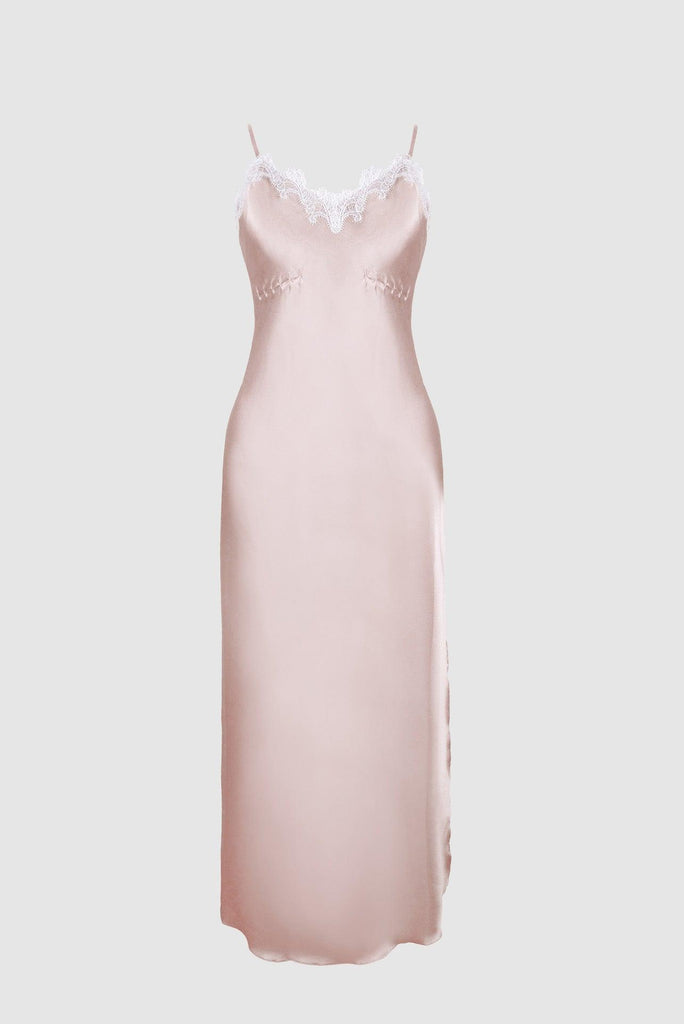 Elisabeth silk slip dress, 8 colors - Sasha La Mer