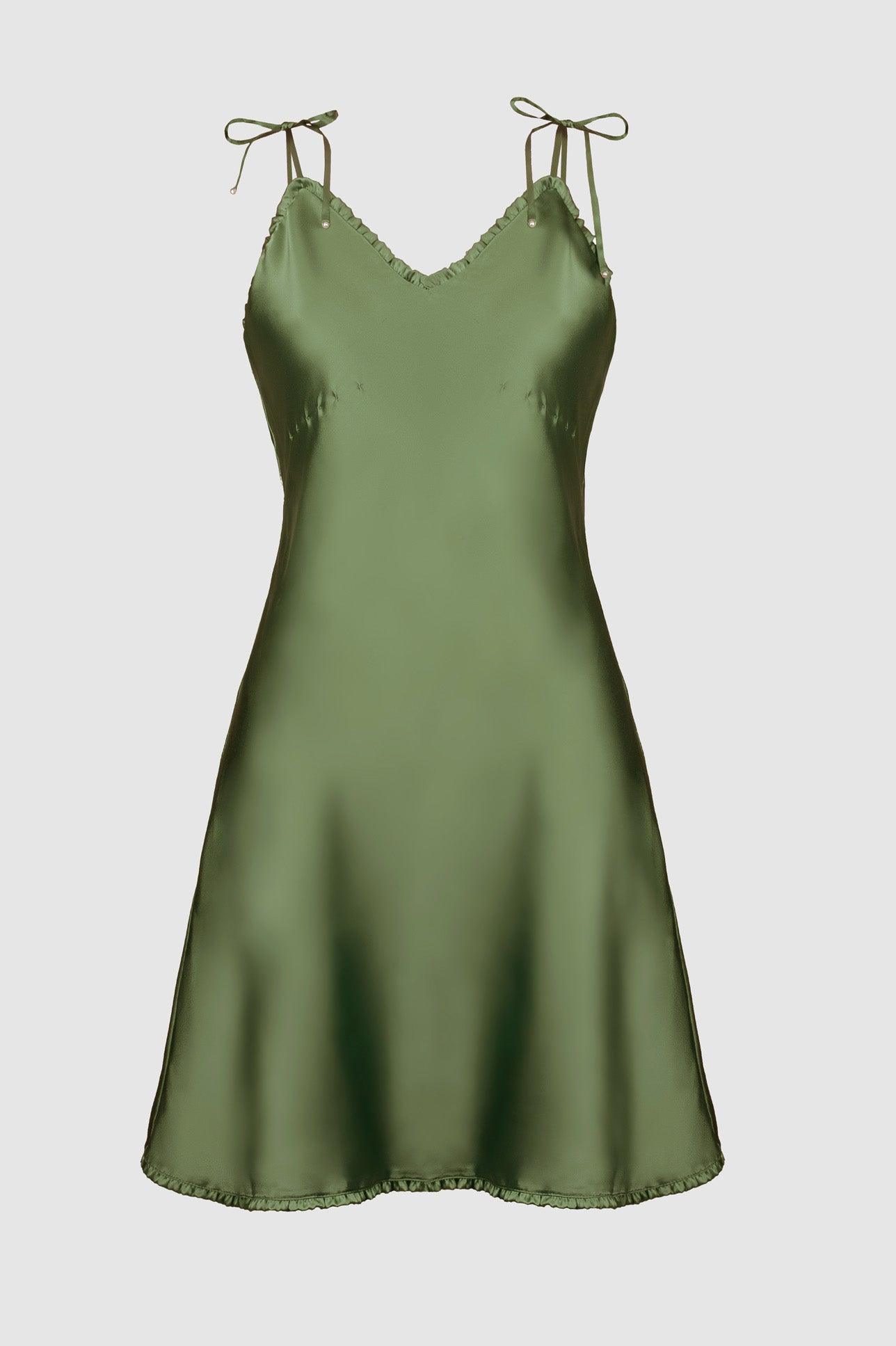 Giselle Silk Slip Dress, 9 colors – Sasha La Mer