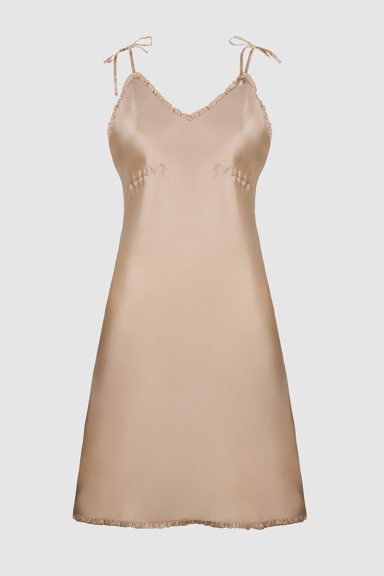 Giselle Silk Slip Dress, 9 colors - Sasha La Mer
