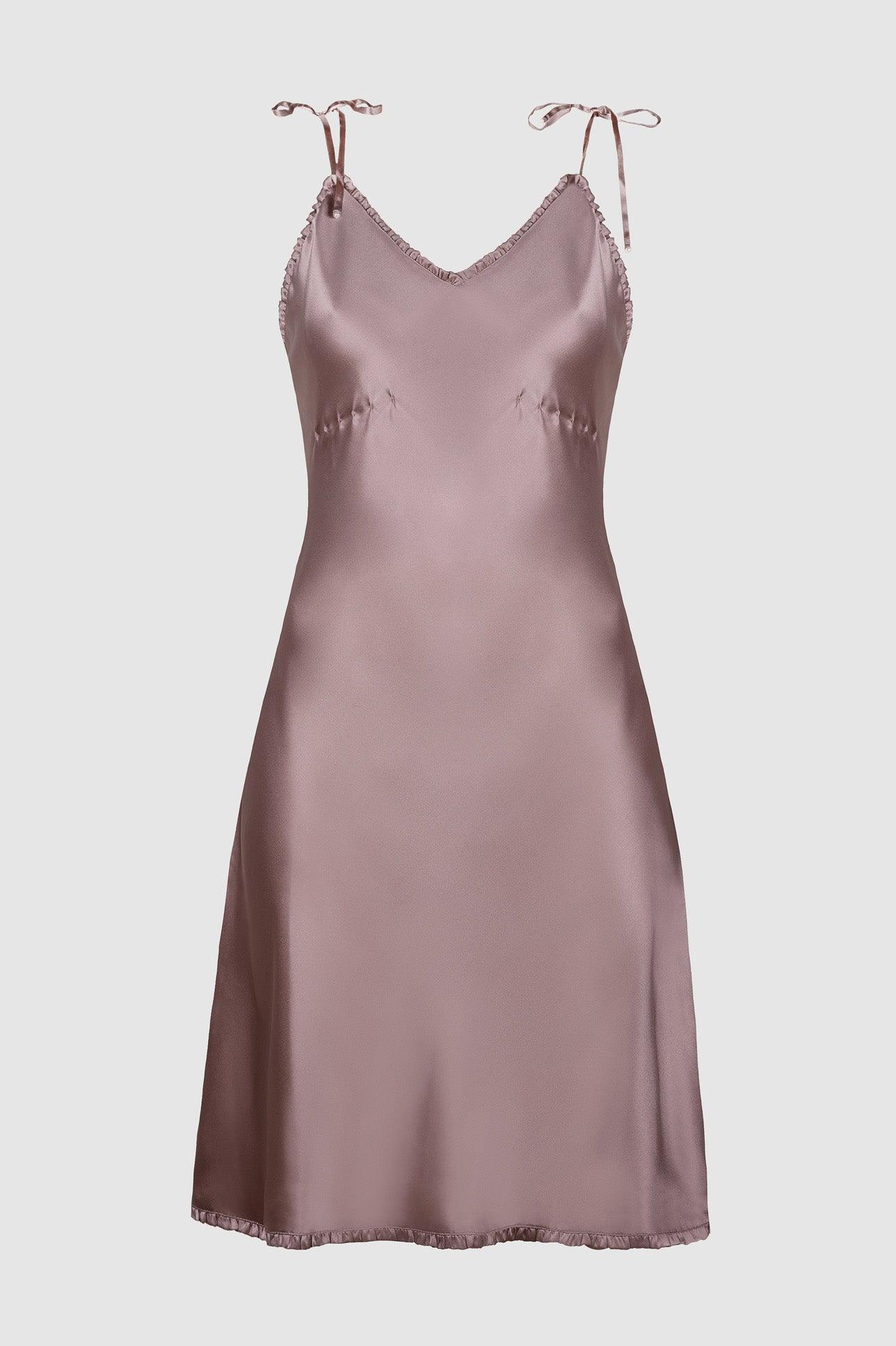Giselle Silk Slip Dress, 9 colors - Sasha La Mer