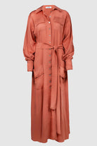 Isabella Maxi Shirt-Dress, 3 colors - Sasha La Mer
