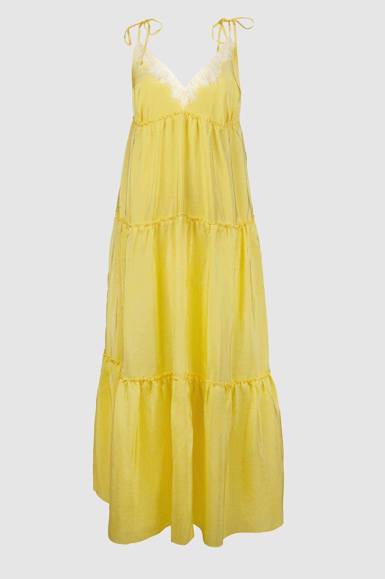 Lulu Silk Dress, 5 colors - Sasha La Mer