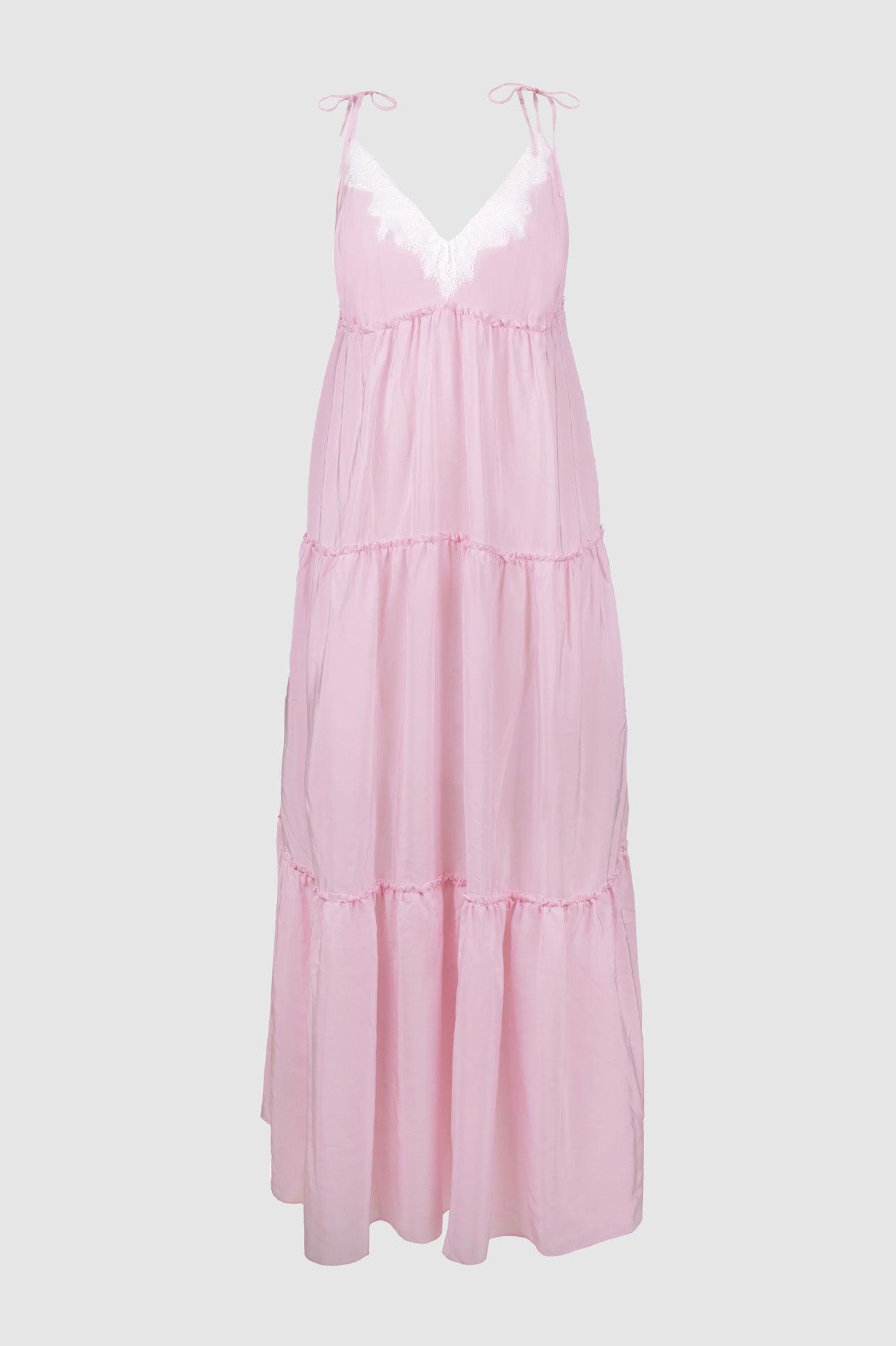 Lulu Silk Dress, 5 colors - Sasha La Mer