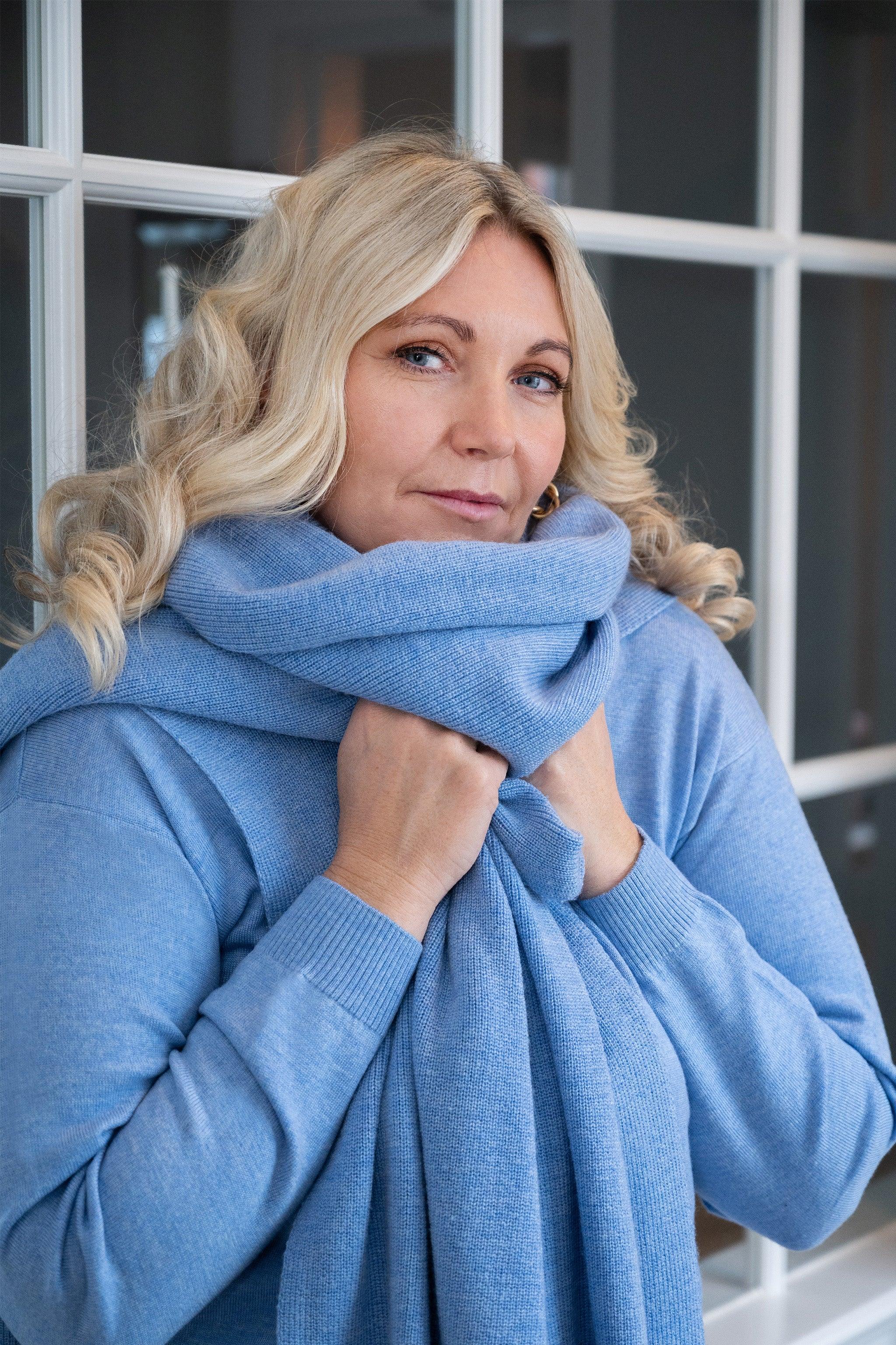 Victoria Merino Wool Tippet, 6 colors - Sasha La Mer